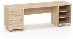 kancelársky stôl, REA PLAY, RP-SPD-1200, dub vicenza