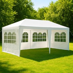 Garthen 400 Záhradný párty stan 3 x 6 m, biely