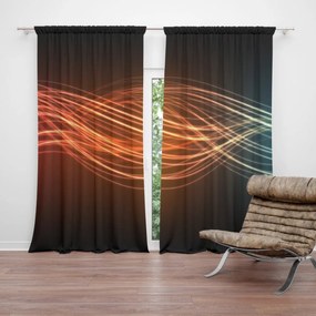 Sablio Záves Abstrakcia strip: 2 ks 140x250 cm