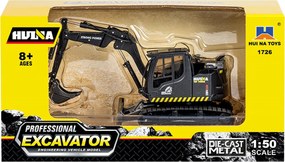 Pásové rýpadlo s buldozérom Kov Huina Black 1:50