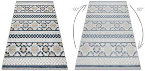 Koberec štrukturálny BOTANIC 65252 Boho - sivý