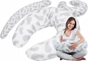 Dojčiaci vankúš BABYMAM PREMIUM - Pierka s bielou