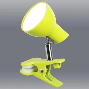 Lampa s klipom LED Noah 1481 zelená 5W LB