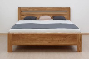 BMB ADRIANA KLASIK 180 x 200 cm - masívna dubová posteľ ZRYCHLENÉ DODANIE (cink prevedenie - možnosť volby morenia), dub masív