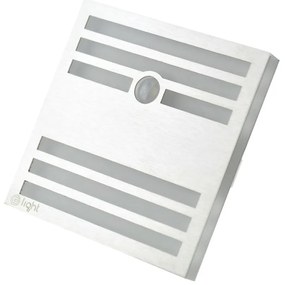 Schodiskové LED svietidlo Pepers, 1x LED 0,6w, 3000k, s, pohybový senzor