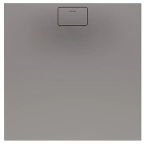 DURAVIT Stonetto štvorcová sprchová vanička z materiálu DuraSolid, 900 x 900 x 50 mm, betón, 720146180000000