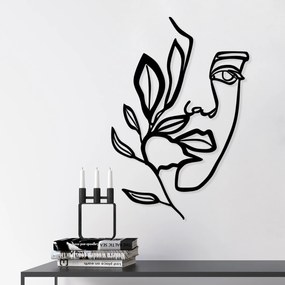Woman Face Behind The Branch