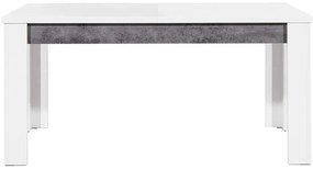 Stôl Brando B10 Biela/Betón