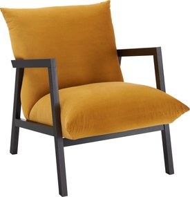 XXXLutz KRESLO, textil, žltá Carryhome - Kreslá - 002300014801