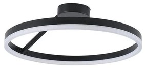 LED Stmievateľný prisadený luster LED/40W/230V 3000-6500K čierna + diaľkové ovládanie