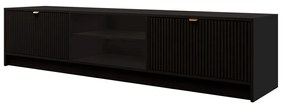 Tv stolík/skrinka Razimo 2K, Farby: Biely velvet