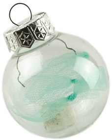 DECOLED Súprava ozdôb, d. 6 cm, zelená