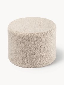 Detská taburetka z plyšu Sugar, Ø 40 cm
