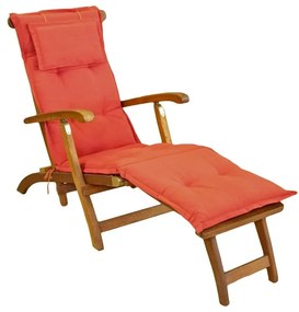 Záhradný sedák na ležadlo v tehlovej farbe 48x175 cm Bristol – Sun Garden