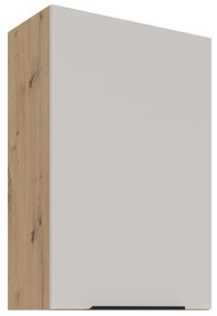 Horná kuchynská skrinka Sayla 60 G-90 1F (kašmír + dub artisan). Akcia -18%. Vlastná spoľahlivá doprava až k Vám domov. 1121427