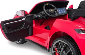 Ramiz Detské pretekárske auto Porsche 911 GT3 STRONG MP4 červené