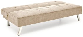 CARLITO folding sofa, color: beige