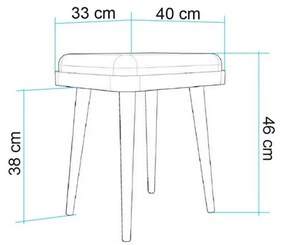 Stolička Vina Mini Cream