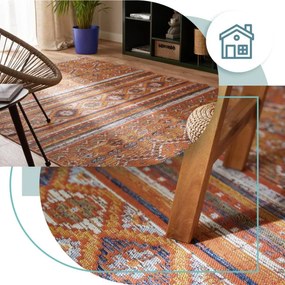 Obojstranný koberec Echo Etno Multi