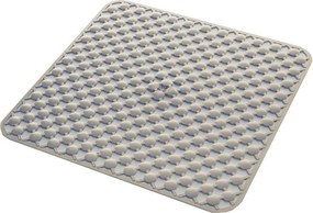 Aqualine Aqualine, GEO podložka do sprchového kúta 53x53cm s protišmykovou úpravou, kaučuk, béžová, 97535303