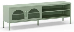 TV stolík v mentolovej farbe 160x50 cm Diora – Marckeric