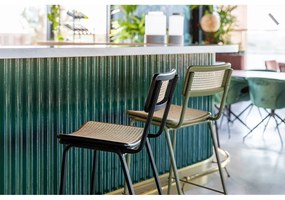 Čierne/v prírodnej farbe barové stoličky v súprave 2 ks 93,5 cm Jort - Zuiver