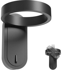 Redo 01-3764 - LED Nástenné svietidlo KEEN LED/6W/230V CRI 90 čierna