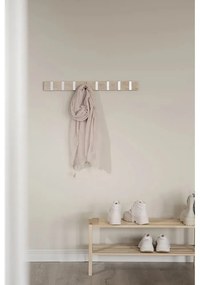 Nástenný vešiak z dubového dreva v prírodnej farbe Confetti – Rowico