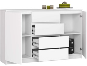 Komoda Tove K 160 cm biela matná