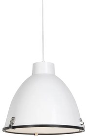 Priemyselná závesná lampa biela 38 cm stmievateľná - Anteros