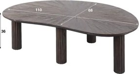 Konferenčný stôl 26-67 Maya 110cm Drevo Teak  - Komfort-nábytok