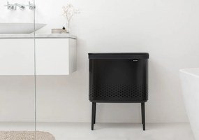 Brabantia Kôš na bielizeň Bo 60L čierna