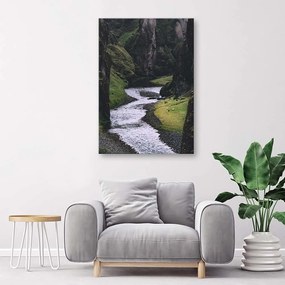 Gario Obraz na plátne Horský potok Rozmery: 40 x 60 cm