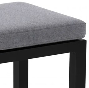 Doppler EXPERT WOOD antracit - záhradná gastro barová súprava 4+1