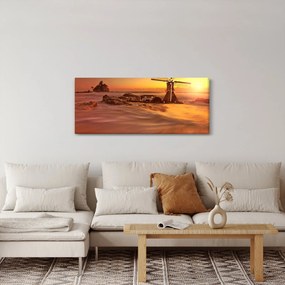 Obraz - Západ slnka (120x50 cm)