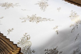 Dekorstudio Luxusný Veľkonočný behúň na stôl - zlatý WZ3