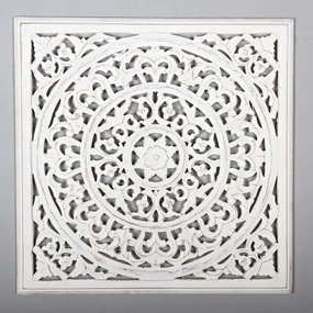Orientálna drevená mandala Nasha