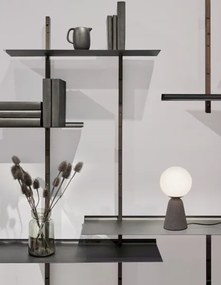 Dizajnová stolová lampa Zero 10 Svetlá sivé