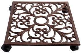 Kovový pojazdný podstavec pod kvetináč ø 28 cm – Esschert Design