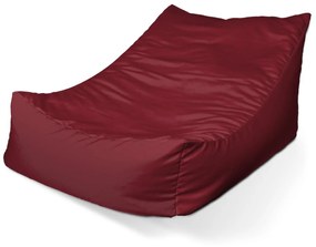 Sablio Sedací vak Lounge Tmavočervená - 120 x 100 x 80 cm