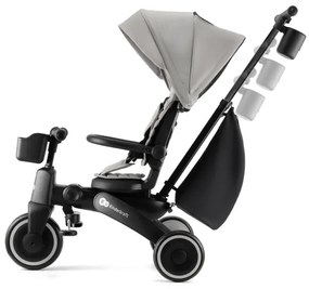 KINDERKRAFT - Detská trojkolka JAZZ 2 sivá