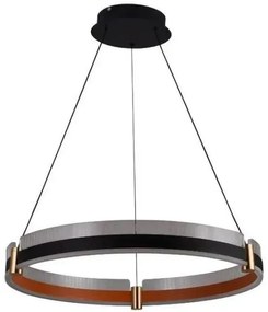 LED Stmievateľný luster na lanku LED/80W/230V 3000-6500K + diaľkové ovládanie