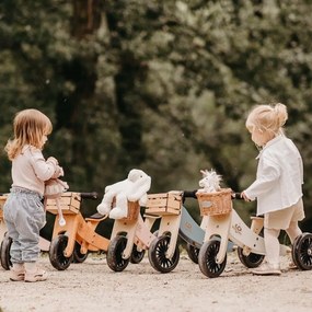 Drevené balančné odrážadlo Tiny Tot Plus 2v1 zelená