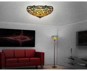 Stropnica Tiffany Ø41 DRAGONFLY Y