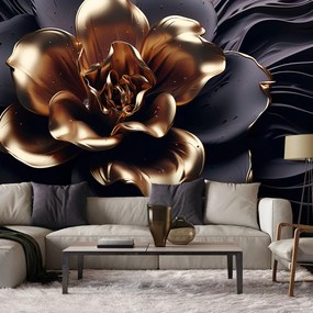 Gario Fototapeta Zlatý kvet Materiál: Vliesová, Rozmery: 200 x 140 cm