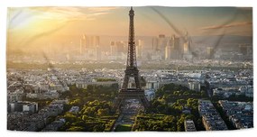 Sablio Uterák Paríž Eiffelova veža Skyline - 30x50 cm