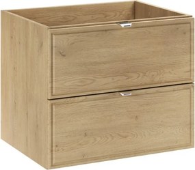 Kúpeľňová zostava Terra s doskou a skrinkami 60 cm dub cremona