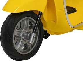 Elektrický skúter Vespa ROMA žltý