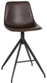 Tmavohnedé barové stoličky v súprave 2 ks 84 cm Monaco – House Nordic