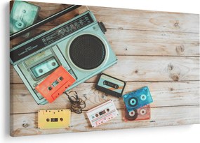 Obraz - Retro rádio (90x60 cm)